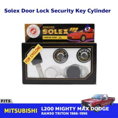 For Mitsubishi Mighty Max Pickup 1986-96 Solex Door Trunk Lock Key Cylinder G05