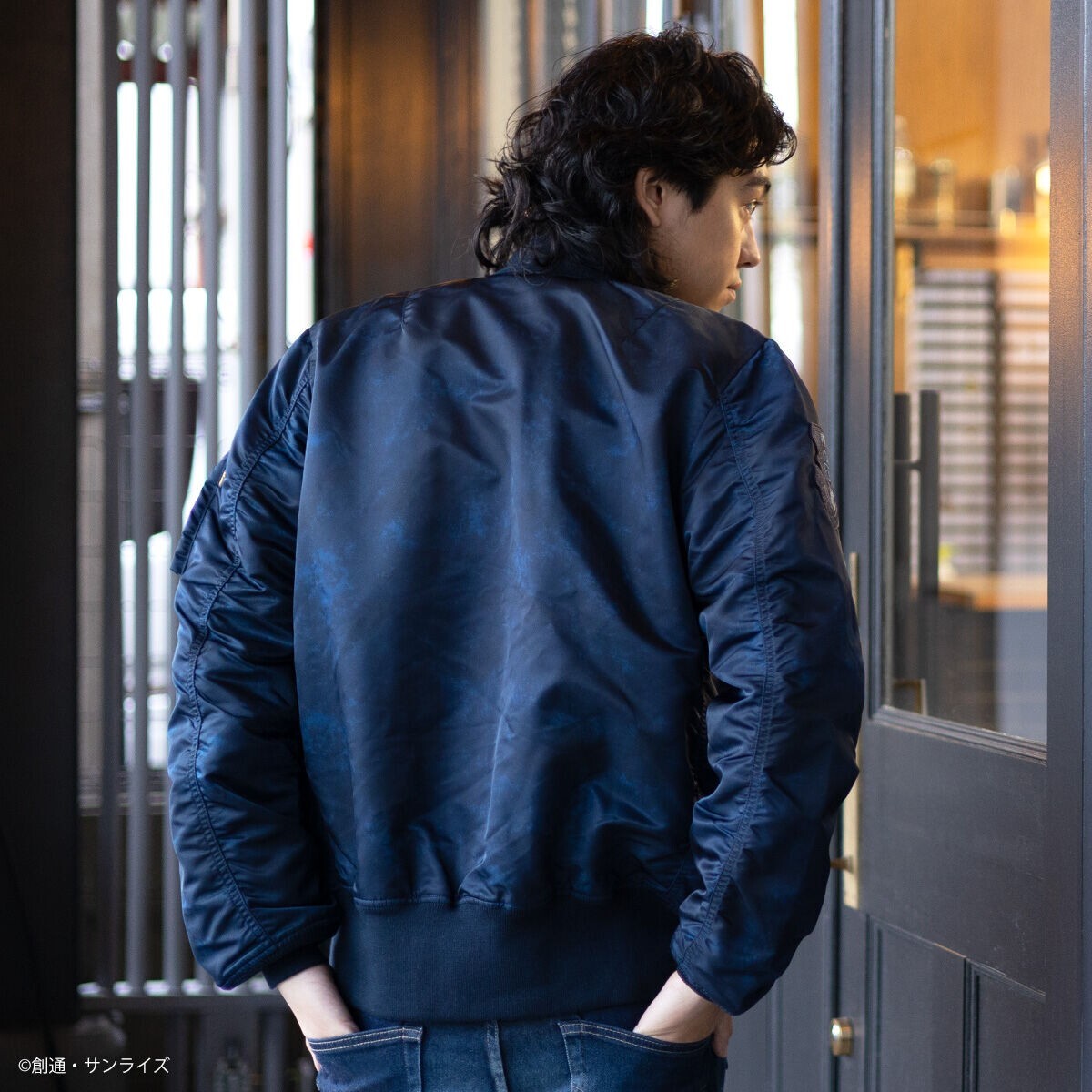 Mobile Suit Gundam STRICT-G ALPHA LIGHT MA-1 Jacket E.F.S.F.