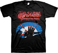 SAXON cd cv POWER AND THE GLORY Official SHIRT XL New wheels of steel strong arm