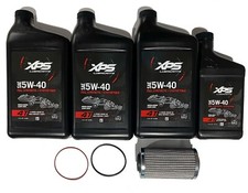 Sea-Doo OEM 4T 5W-40 Full Synthetic Oil Chang...