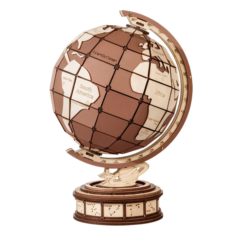 3d puzzle toy diy wooden Global Wonders Christmas birthday gifts for kids adults - Image 2 of 4