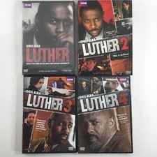Luther: Seasons 1 2 4 NEW Season 3 USED - DVD BBC - Idris Elba Rose Leslie