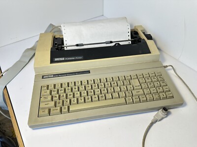 Ordinateur Amstrad PCW8512 avec deux lecteurs. Drive B défectueux