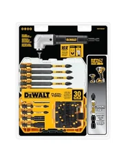 Dewalt Flex Torq Set with Right Angle Attachment 30 Piece Bit
