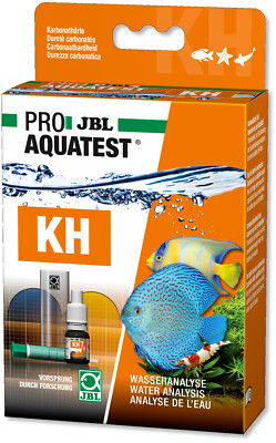 JBL ProAquaTest KH Karbonathärte/ Wassertest für Süß & Meerwasser/ Test KH Wert