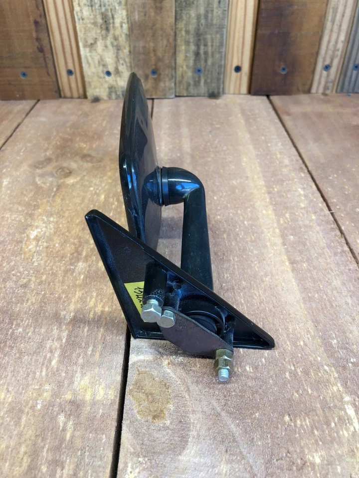 Espejo retrovisor negro lado del conductor izquierdo FIAT 131 LS herrajes 124 125 126 127 128 500 600 Foto 4 de 4