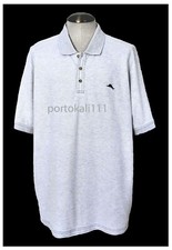 Tommy Bahama Emfielder Polo Shirt Men's Size M Gray Short Sleeve NWT