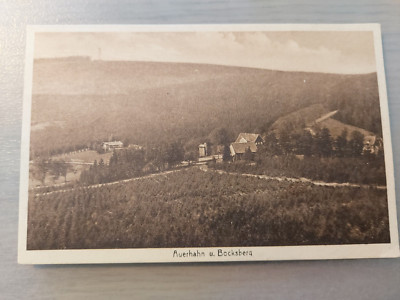 Postcard Auerhahn and Bocksberg 23.06.1927 gel _