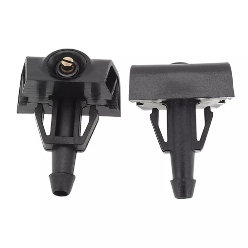 2x Ugello spruzzatore lavavetri anteriore Jet nero per Nissan JUKE F15 2015-2018^ - Foto 14 di 20