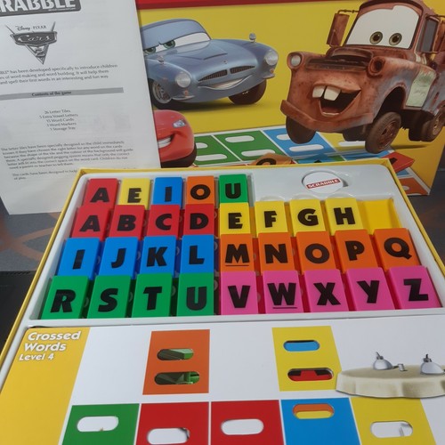 My First Scrabble Cars 2 Board Game Checked and Complete With Instructions 2011 - Picture 3 of 7