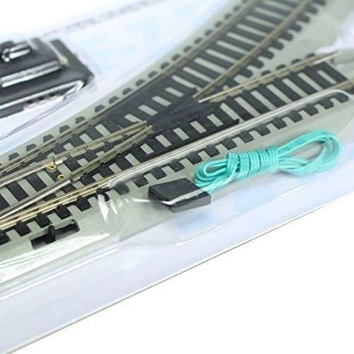 E-Z Track Remote Left Turnout - 18" Radius Compatible for HO Scale Layouts - Image 4 of 4