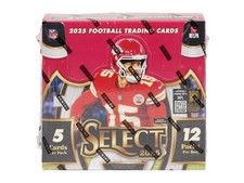 2025 PANINI SELECT FOOTBALL HOBBY BOX