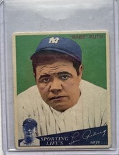 Rare 2024 Sporting Life Babe Ruth “Lou Gehrig Says”Series