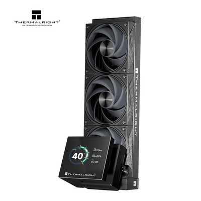 Thermalright Stream Vision 360 Schwarz LCD AIO Flüssigkeitskühler