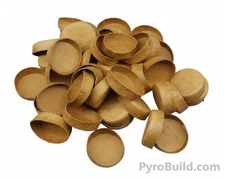 100pc 1" Paper Plugs End Caps For Fireworks Pyro Tubes Crafts Salute
