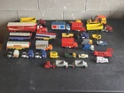 Vintage Matchbox Cars & Trucks Lot - Coca Cola, Pepsi, U-Haul & More