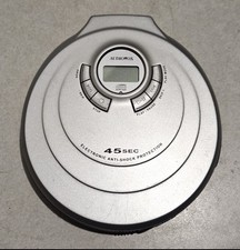 Audiovox DM8701-45 Portable CD Player 45 Sec Anti-Shock Protection - WORKING