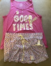 Secret Treasures Women's Sleep Shorts Size LARGE With Shirt Large