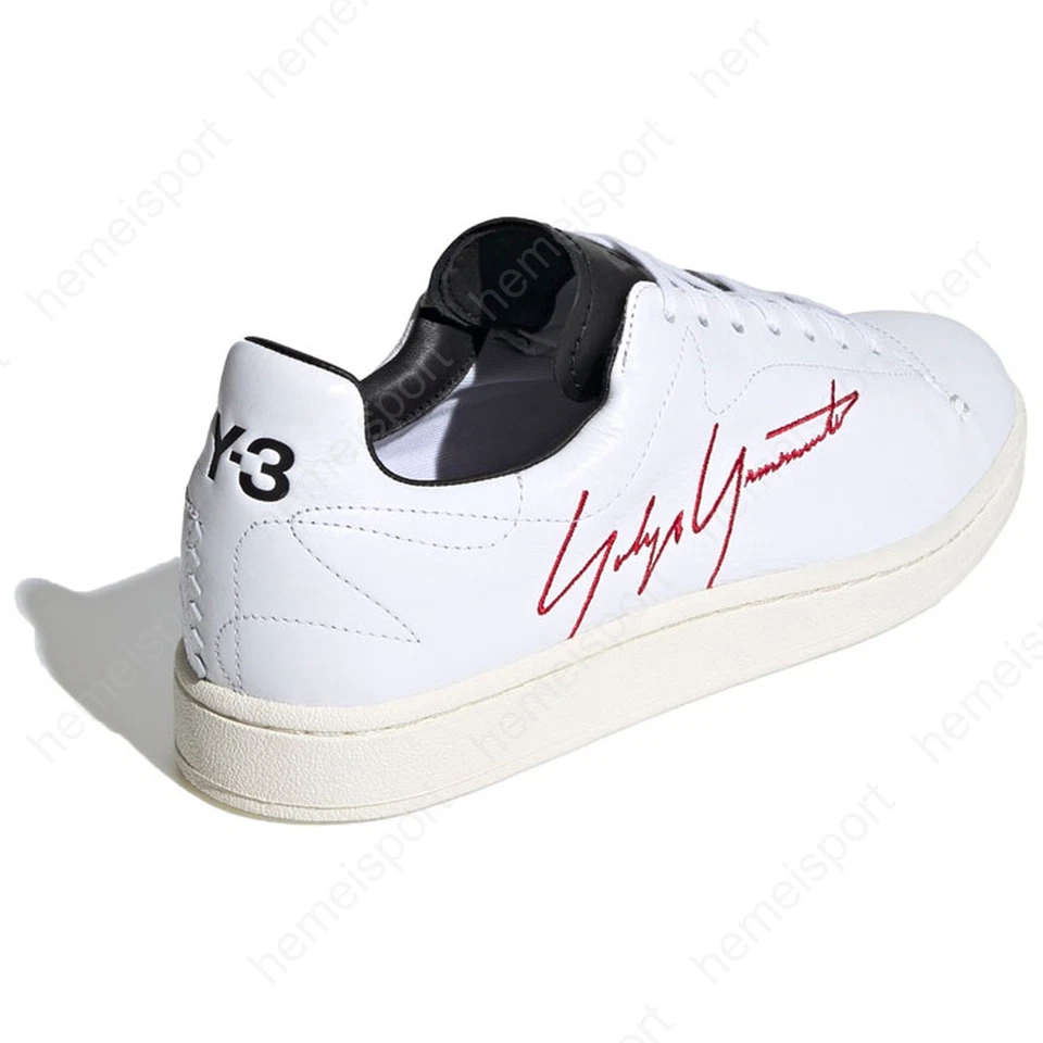 adidas Y 3 Yohji Court Footwear White FU9189 - Image 4 of 4