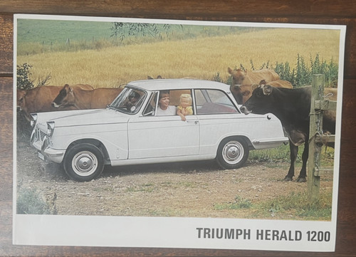 Triump Herald 1200 Car Brochure 1969