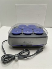 John Frieda Smooth Waves Body Shine 5 Jumbo 2" Velvet Rollers JFHS5R No Clips