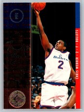 1994-95 SP Championship Basketball #27 Chris Webber - VG - Washington Bullets