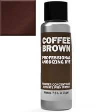 Professional Aluminum Anodizing Pigment Dyes | Brown | Light to Rich 
