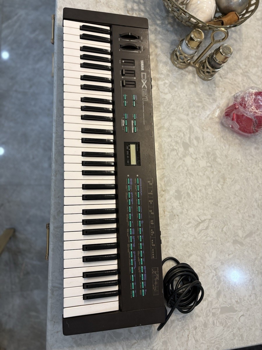 Vintage Yamaha DX21 Synthesizer 61 Keys Works Perfectly | eBay