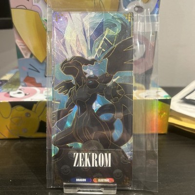 Pokémon - Chinesische Eif 3.0 Zekrom Tarotkarte - CASE HIT aus extra Promo Pack