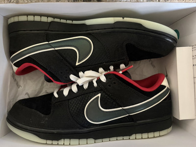 Nike Dunk Low League of Legends LPL Black White Red Suede DO2327-011 2021