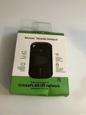 Cricket Wireless Moxie Mobile Hotspot  256MB  Black - Prepaid Hotspot