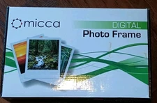 Micca Digital Photo Frame M701 Display Video Player Black 