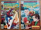 AMAZING SPIDER-MAN LOT OF 2 #s 167,169 (1977) 1st Will O' The Wisp! Fn.