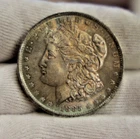 Super Toner 1885 O US Morgan Silver Dollar $1   Unc