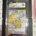 Pokémon TCG Pikachu ex 219/191 Surging Sparks Ultra Rare Holo CGC 10 Eng 2024