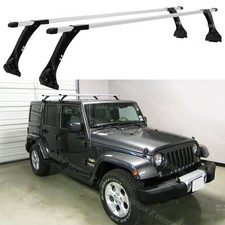 For Jeep Wrangler Jl Jk Tj 63 Gutter Ladder Roof Rack Crossbar Cargo Carrier
