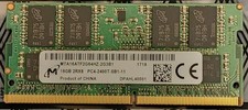 MICRON 16Gb DDR4 RAM SODIMM MEMORY 2Rx8 PC4-2400T MTA16ATF2G64HZ-2G3B1 