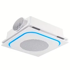 Bathroom Exhaust Fan With Light, 150 CFM 1.0 Sone Bathroom Fan With Light Combo,