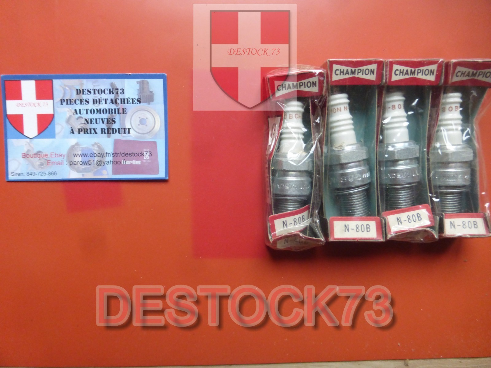 4 Candles Champion N-80B N80B Double Electrodes