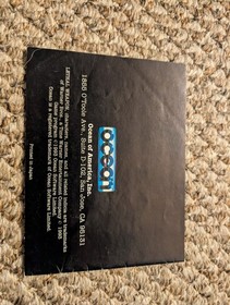 Lethal Weapon Nintendo NES Ocean Official Instruction Manual Only Booklet