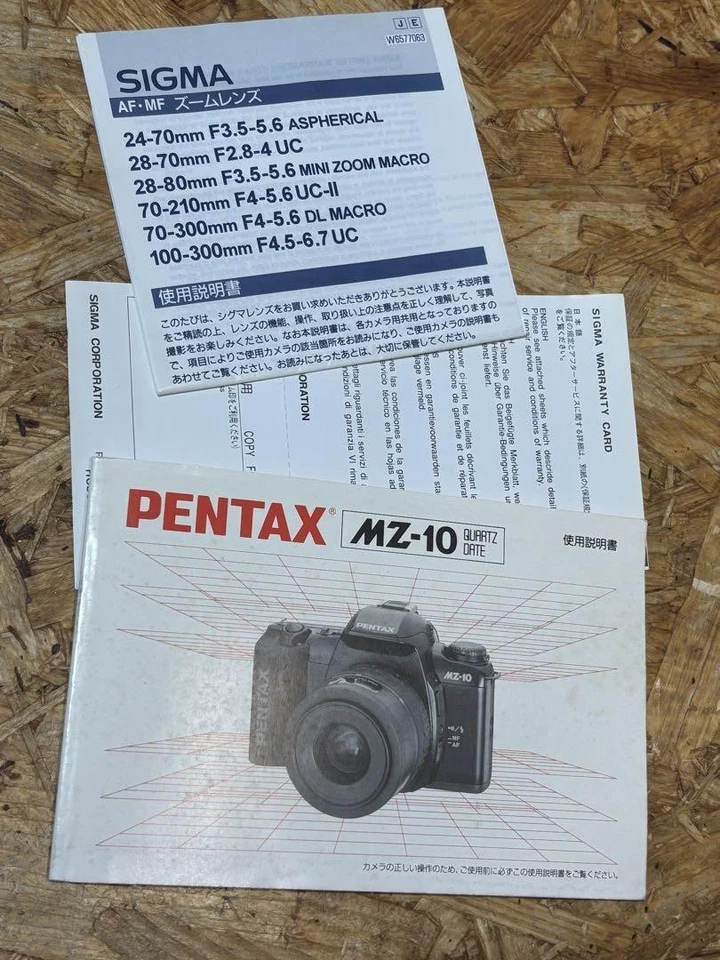 📸 Cámara fotográfica Pentax MZ-10 35 mm SLR + lentes Sigma AF28-80 y AF70-210 Foto 2 de 4