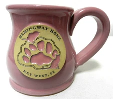 Sunset Hill SHS pink Hemmingway Home Key West Florida Cup Mug 12 oz Potbelly NEW
