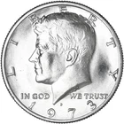 1973 D KENNEDY Half Dollar 50c BU from Mint Set