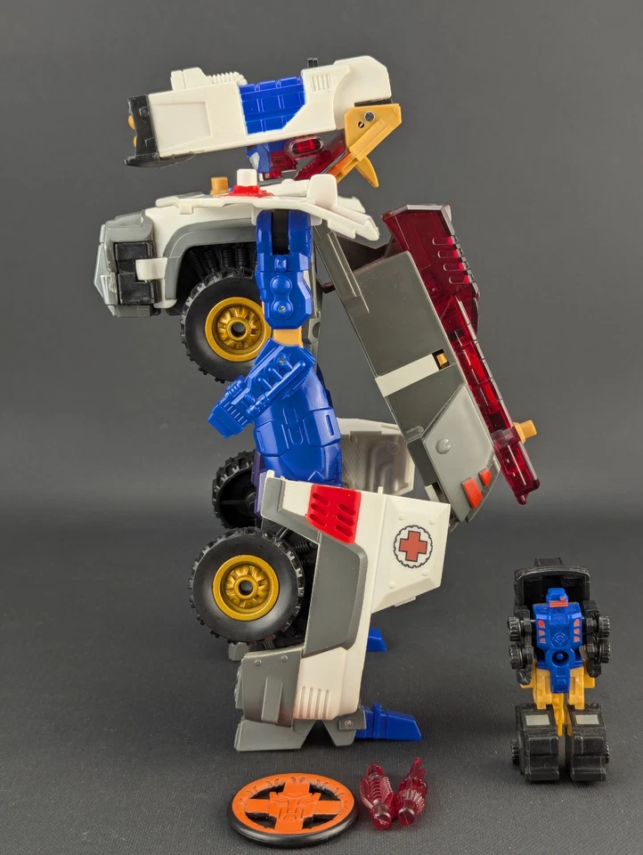 Transformers Micron Legend Ratchet complete Takara MC-02 Armada Red Alert - Image 2 of 4