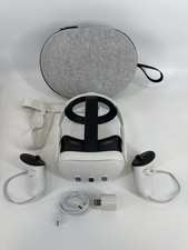 Meta Quest 3 VR Headset 128GB w/ Controllers/Elite Strap/Regular Strap-Excellent