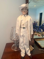 Franklin Mint Gone With The Wind Rhett Butler with White Walking Suit