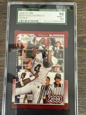2000 Score #279 Plaxico Burress SGC 8.5