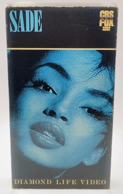 1985 Sade Diamond Life VHS Vintage Collectible CBS FOX
