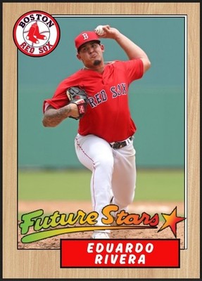 2025 Eduardo Rivera Future Stars Rookie Card Boston Red Sox