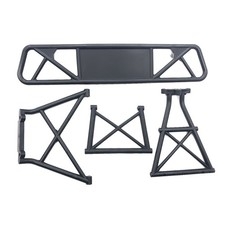 30 DEGREE NORTH DTT-7 SHORT COURSE TRUCT Rear Bumper and Support Kit